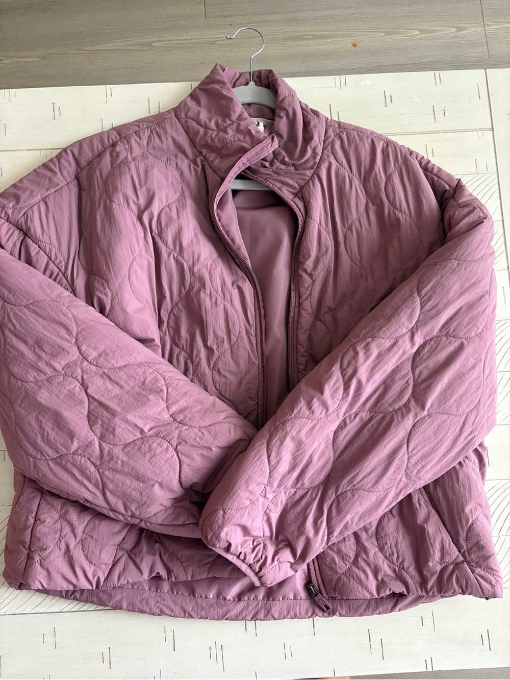 Avalanche Quilted Puffer Jacket - Dusty Rose